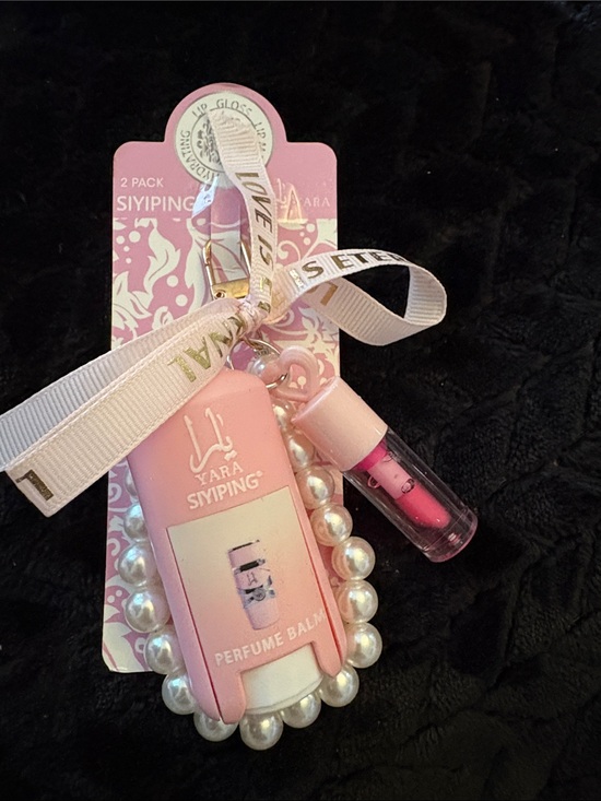 Accessories - Yara OG Pink Perfume Balm & Lip Gloss Keychain Set